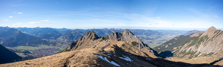 Panorama Gaisalphorn und Rubihorn